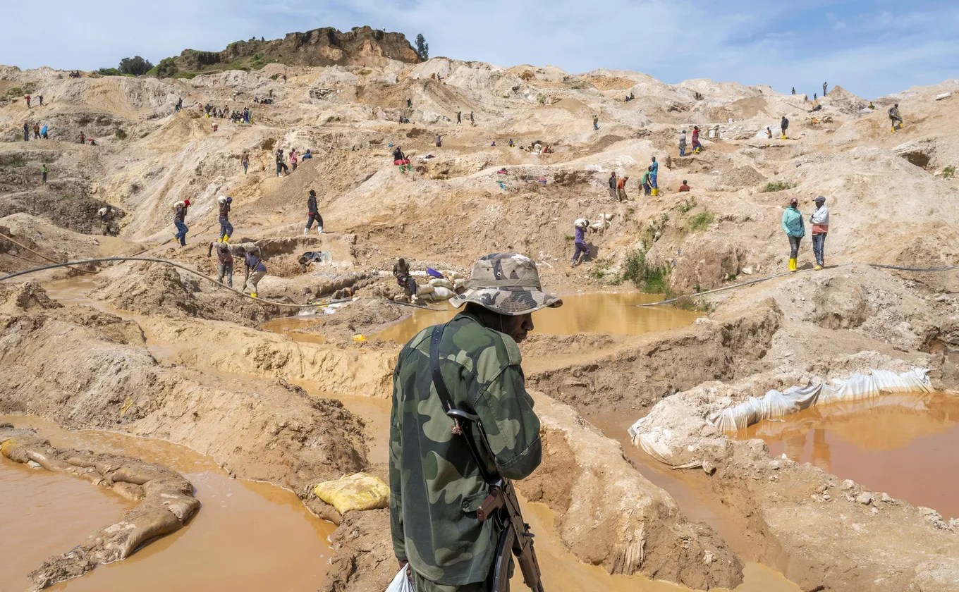 Cérémonie de signature de l'accord Congo-Rwanda sur les minerais stratégiques