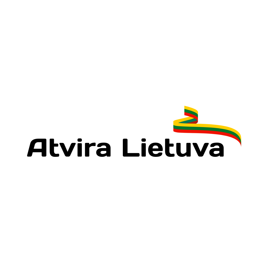 Atvira Lietuva logo