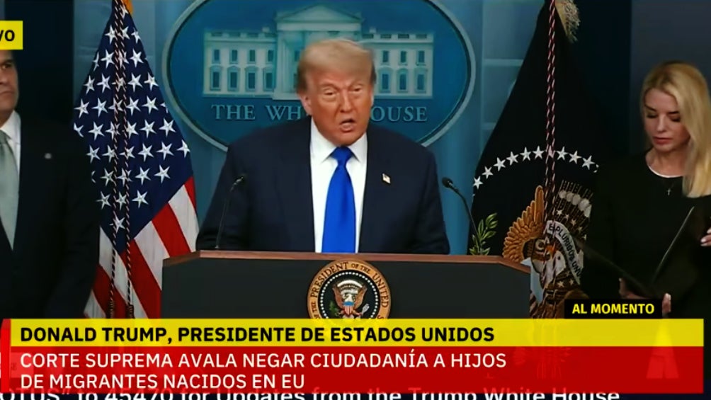 Trump instrumentaliza el Supremo para atacar el derecho constitucional a la ciudadanía de hijos de migrantes