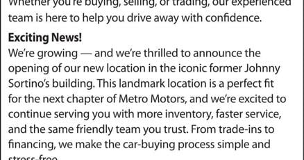 Omaha's Metro Motors Expands Operations with Strategic Acquisition of Historic Location