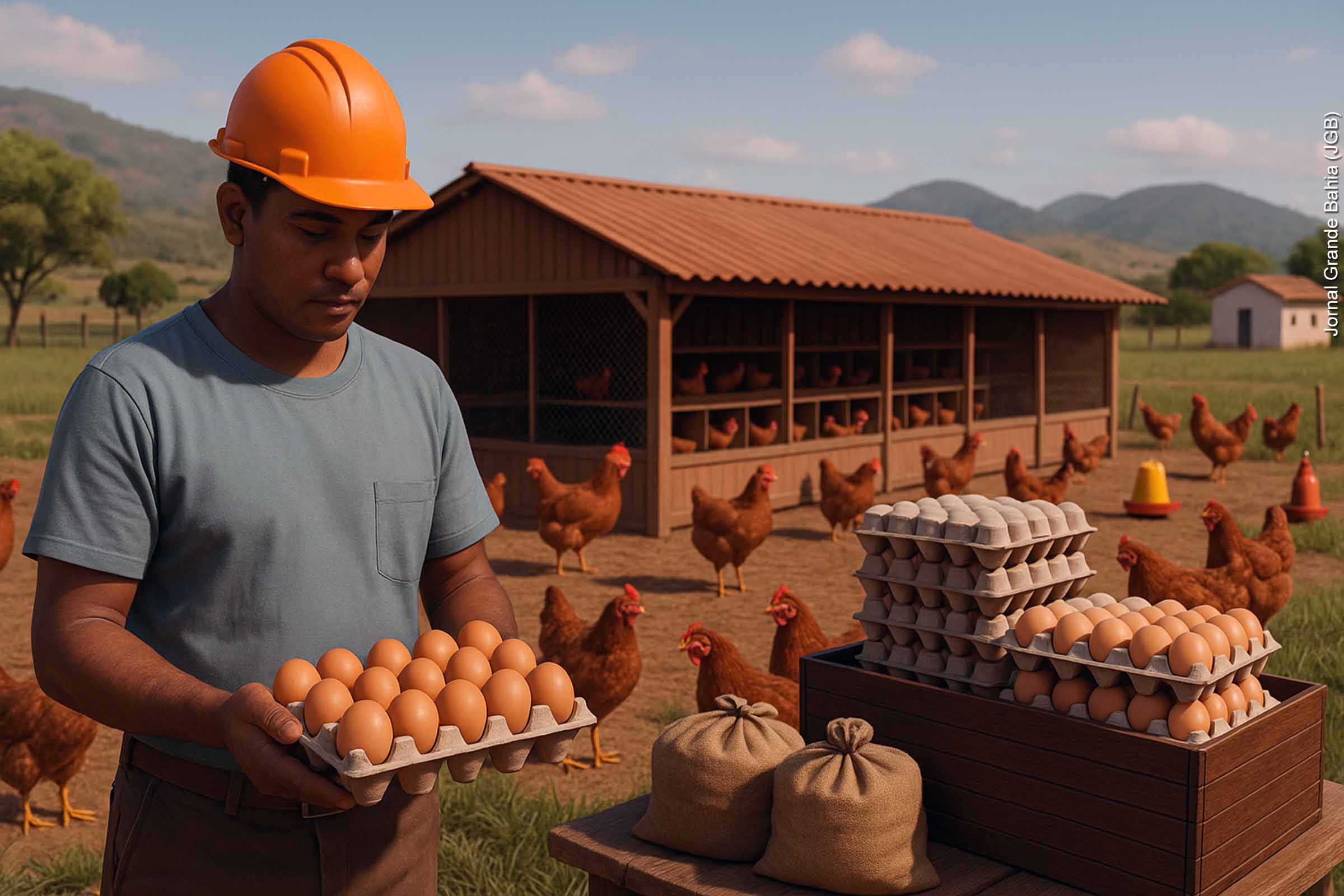 Trabalhadores Libertados da Escravatura Moderna Lutam por Dignidade com Projeto Avícola
