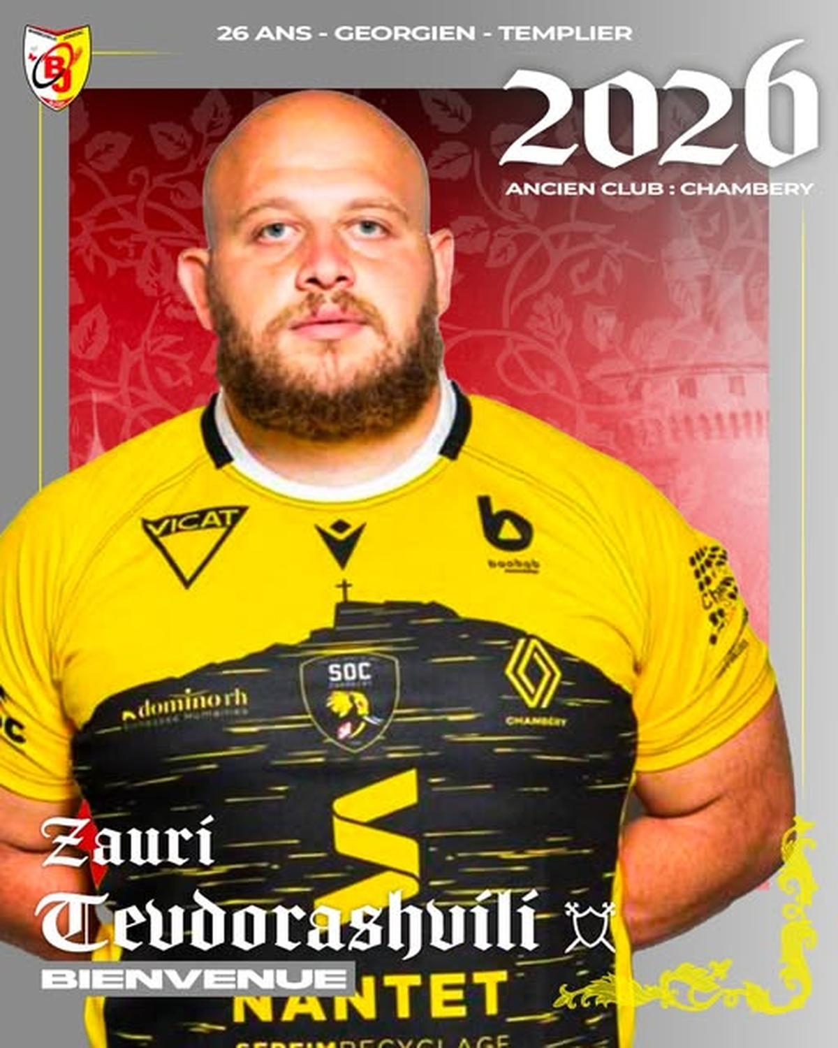 Rugby Fédérale 1 : L'UBJ renforce son effectif avec huit nouvelles recrues prometteuses