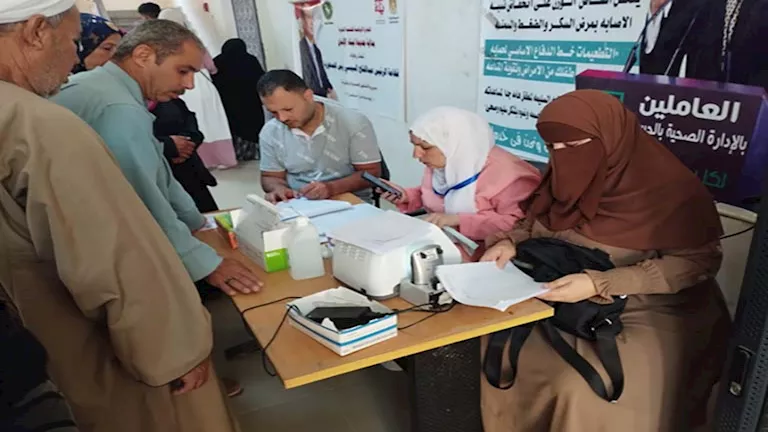 مبادرة صحية شاملة في مصر تخدم 85 ألف مواطن في يومها الأول