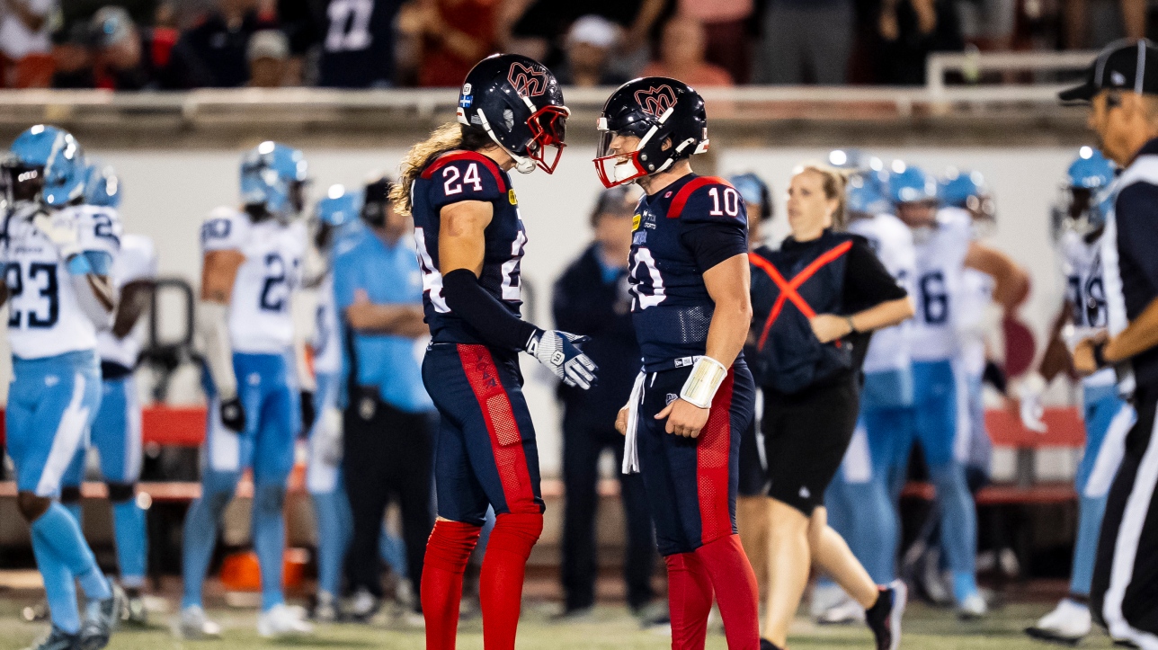 Revers pour les Alouettes : Davis Alexander blessé lors du match crucial contre les Argonauts