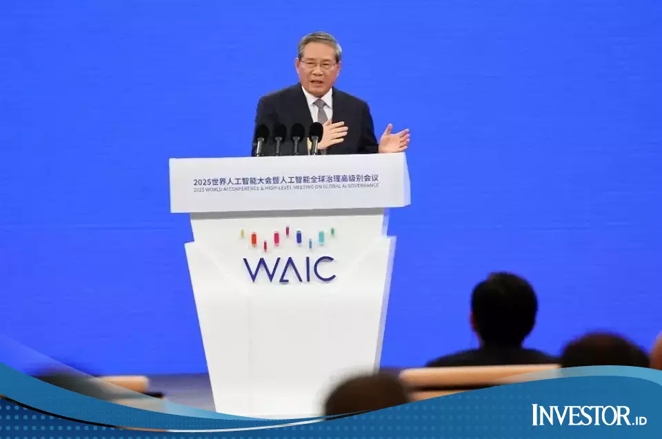 Image d'illustration pour: China Usulkan Organisasi Kerja Sama AI Global Baru