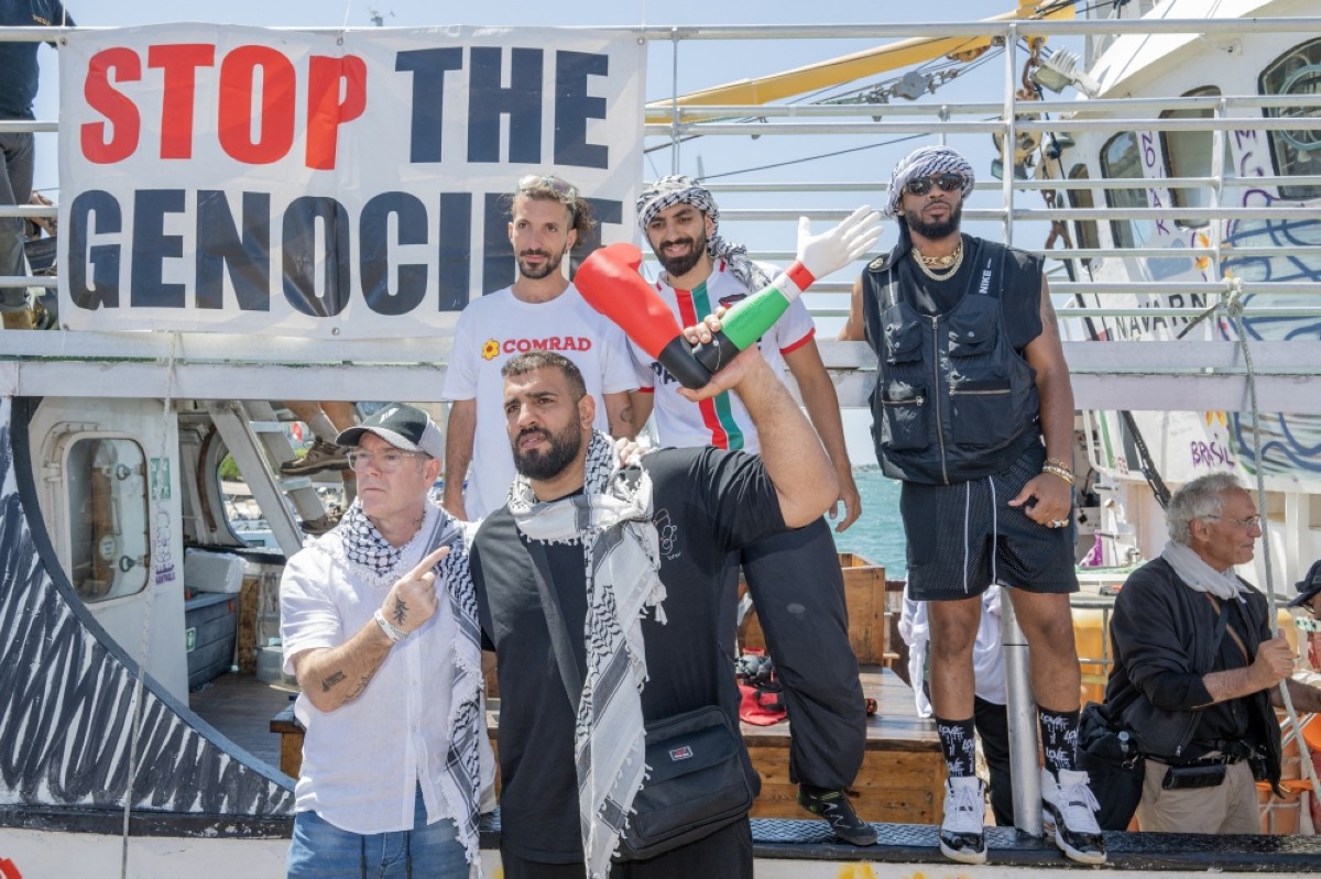 Image d'illustration pour: Activist boat Handala seized off Gaza brought to port of Ashdod - kuwaitTimes