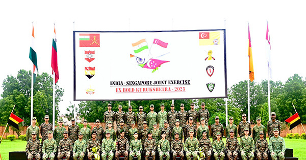 Image d'illustration pour: India, Singapore begin joint military excercise