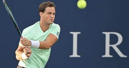 Image d'illustration pour: Pospisil bounced in final NBO appearance by Bagnis in three sets