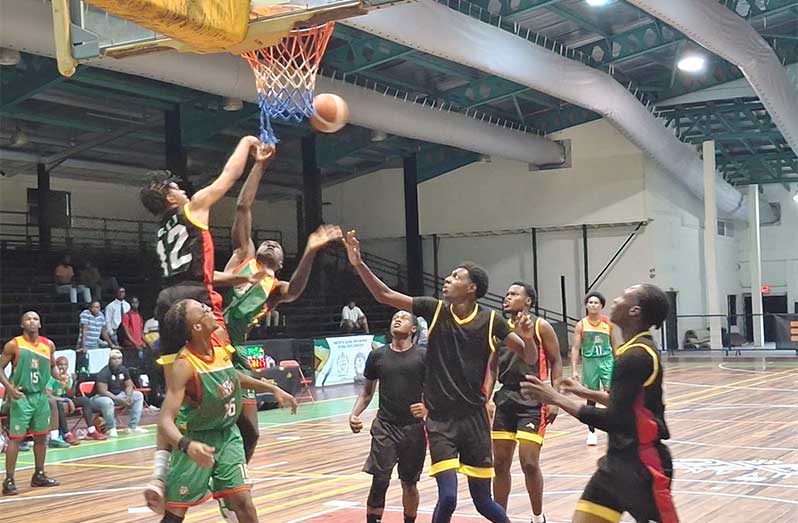Image d'illustration pour: Tertiary Basketball League... LTI, UG Trojans earn place in finals - Guyana Chronicle