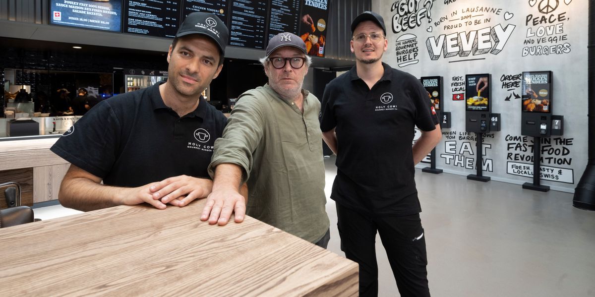 Image d'illustration pour: Holy Cow! défie McDonald's près de la gare de Vevey