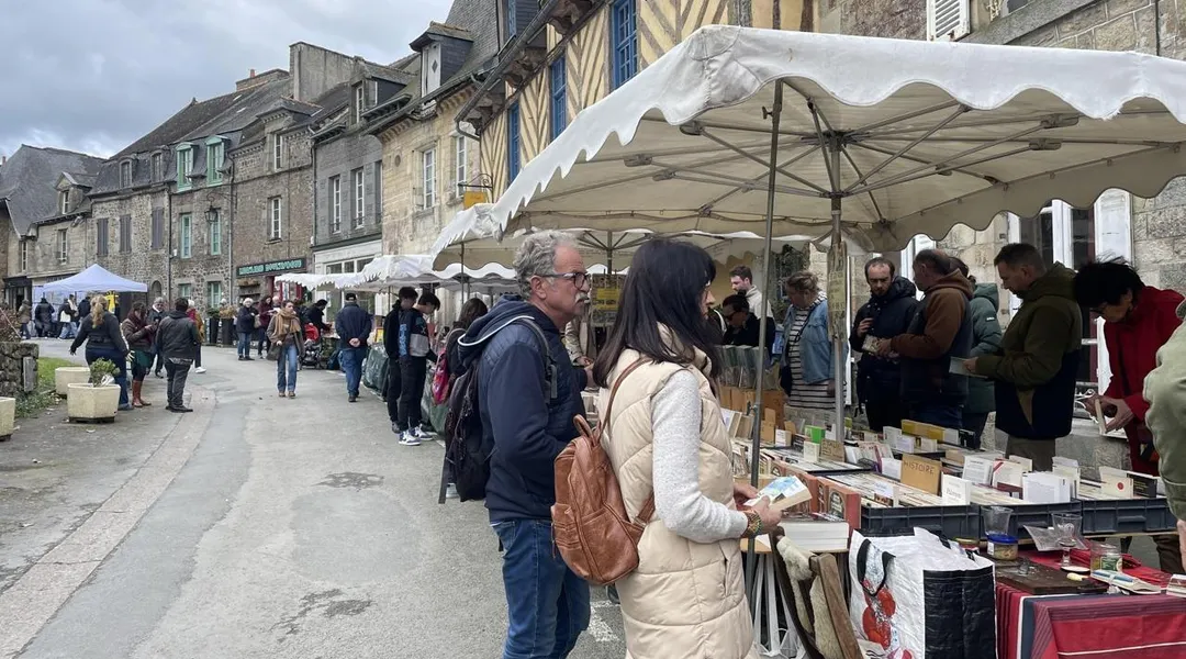 Image d'illustration pour: Près de Rennes. La Nuit du livre est de retour à Bécherel pour sa 30e édition le 2 août 2025