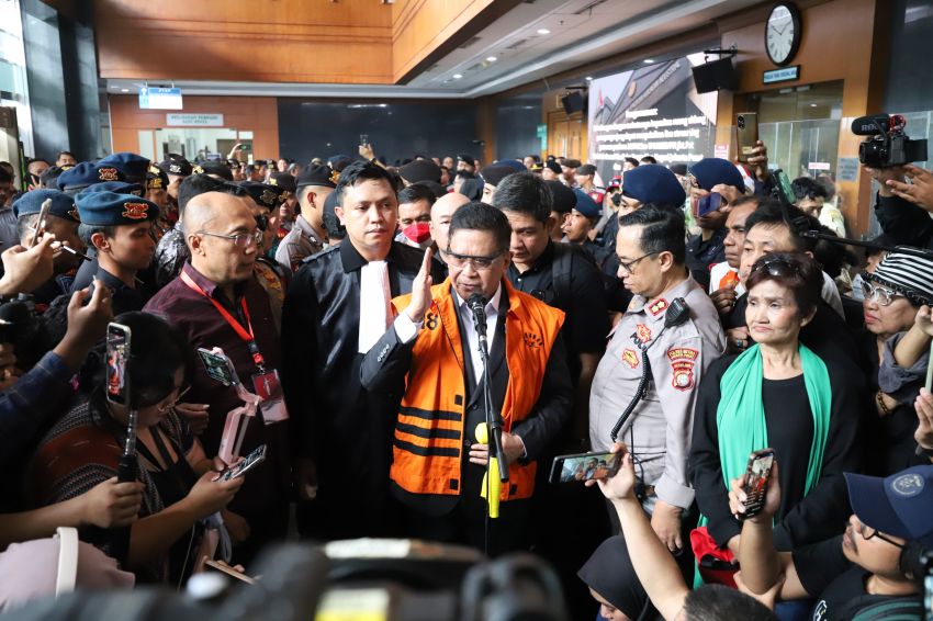 Image d'illustration pour: Respons Ketua KPK soal Hasto Dapat Amnesti dari Prabowo: Kewenangan Presiden