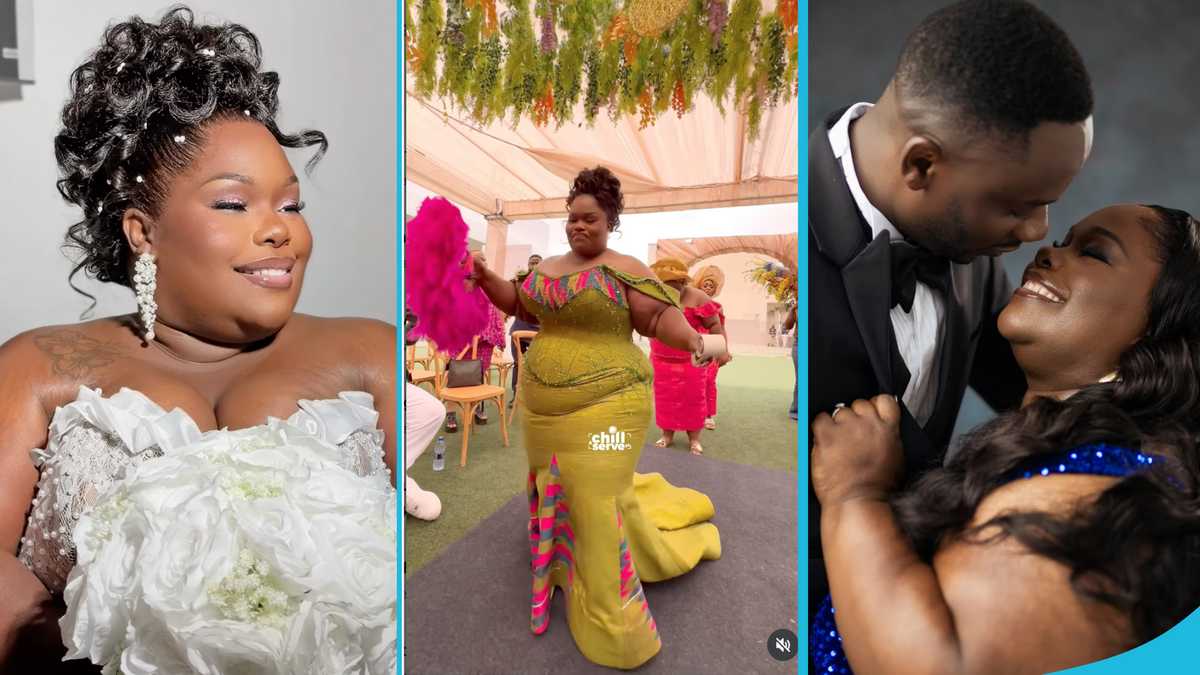 Image d'illustration pour: Ghanaian bride celebrates Daddy Lumba at her lavish wedding as she dances to Bubra in a viral video