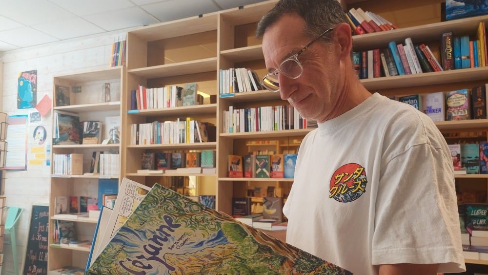 Image d'illustration pour: Une BD "Sur la route de Cézanne", deuxième coup de cœur estival de la librairie Les Furtifs à Aubagne