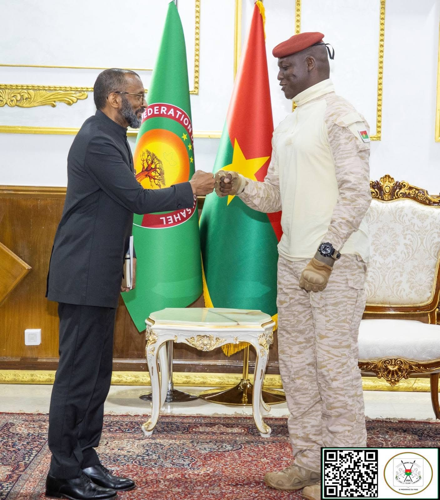 Image d'illustration pour: Audience du président du faso:La Banque mondiale réaffirme son soutien à la vision du Capitaine Ibrahim TRAORÉ