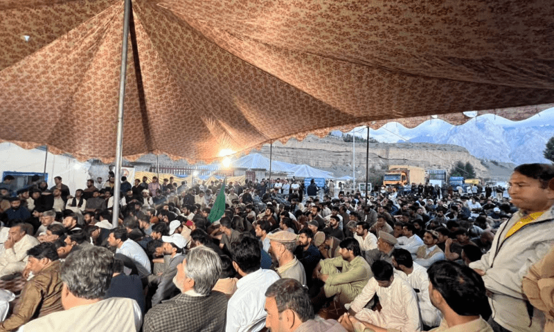 Image d'illustration pour: GB traders vow to continue protest at Pak-China border
