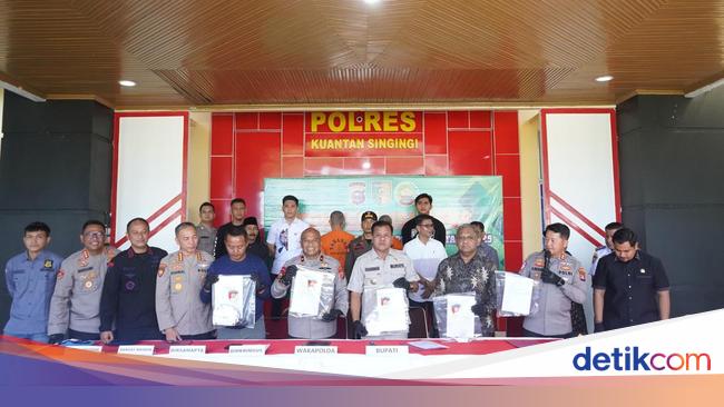 Image d'illustration pour: 2 Tersangka Kasus PETI di Kuansing Riau Dijerat: Pemodal dan Pekerja