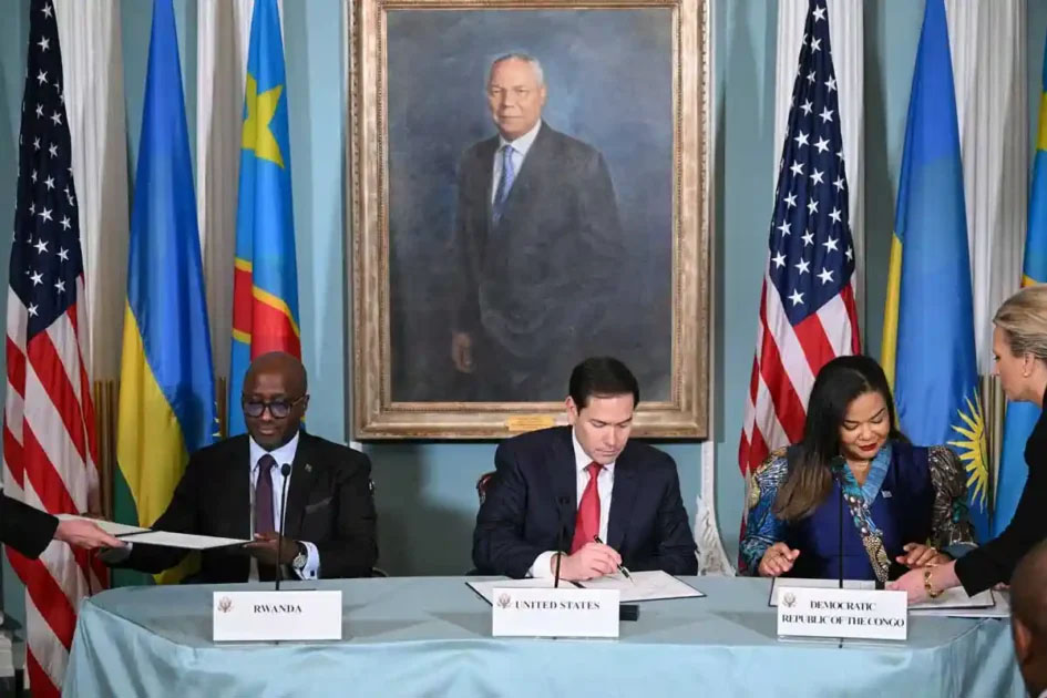 Image d'illustration pour: Rwanda, Congo agree on outline for economic framework as part of peace deal - Stabroek News