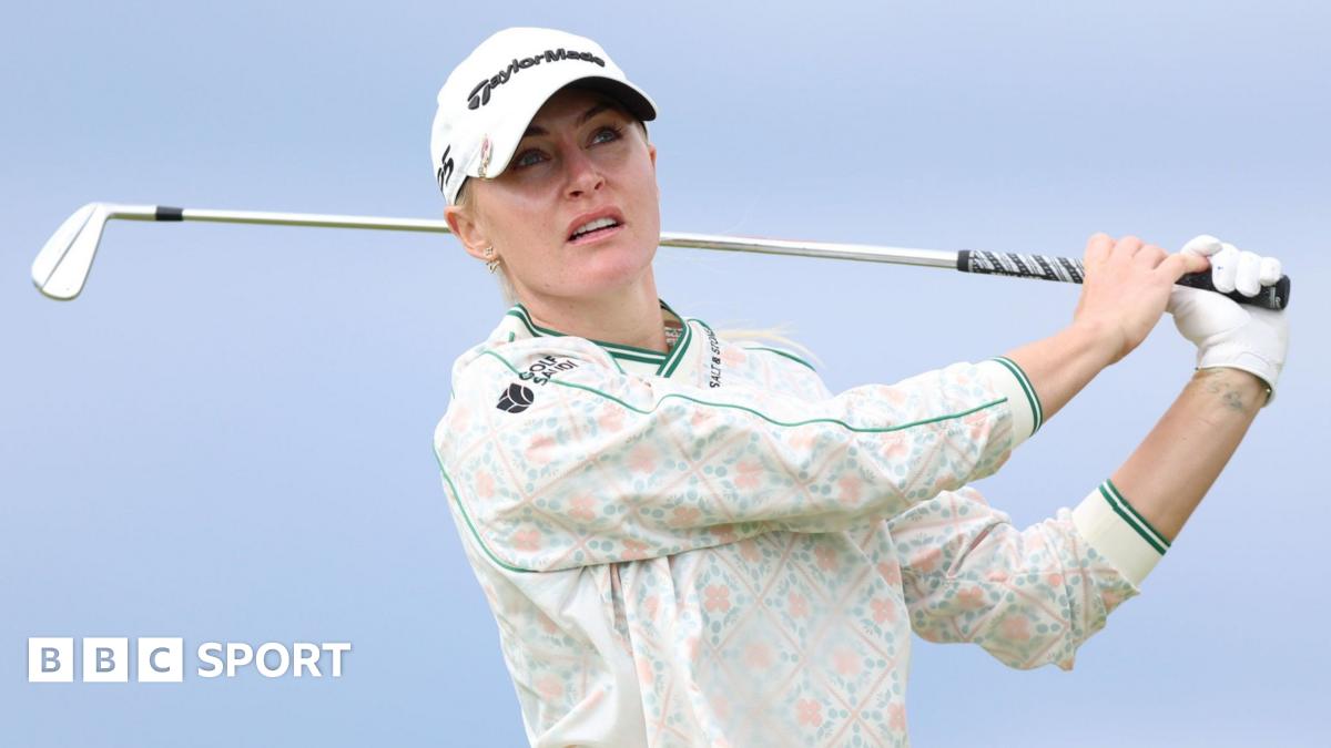 Image d'illustration pour: Women's Open 2025: Charley Hull three shots off Miyu Yamashita's lead after third round