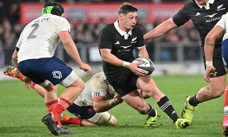 Image d'illustration pour: All Blacks scrum-half Roigard out of Argentina Tests | Sports