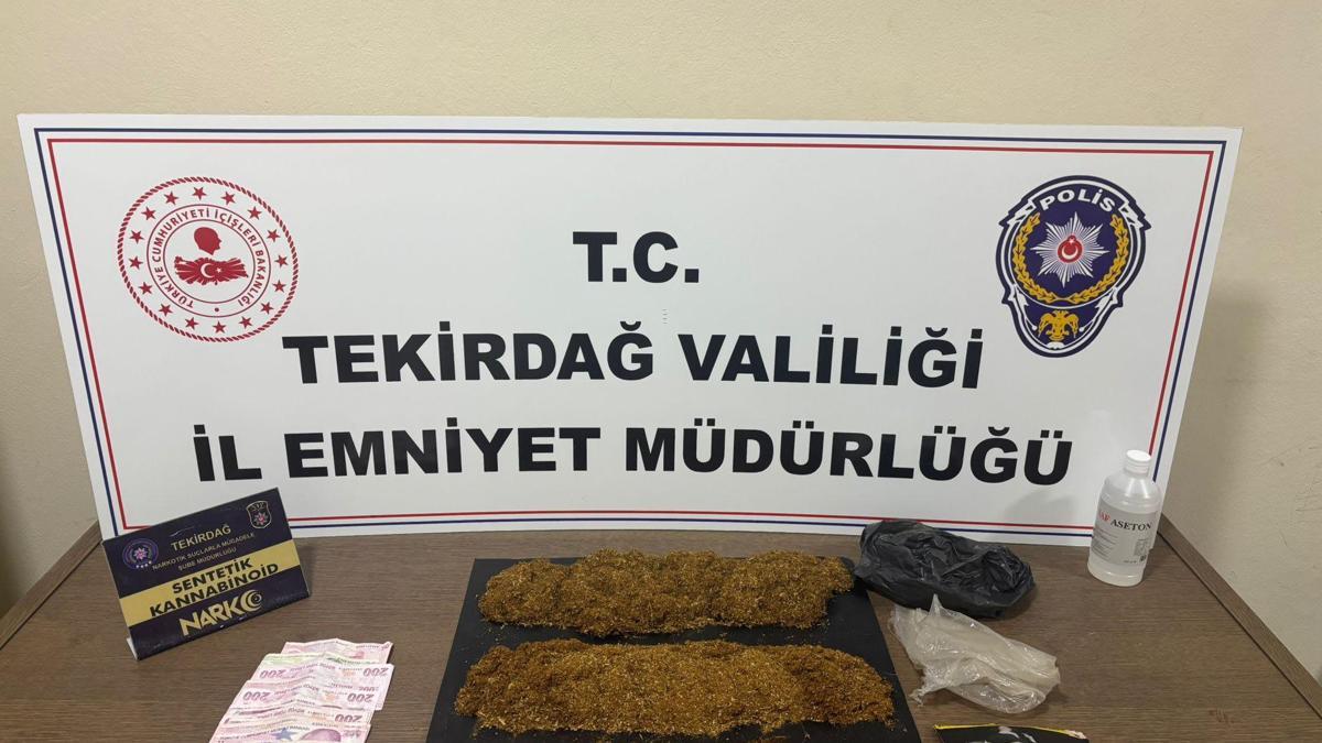 Image d'illustration pour: Tekirdağ'da uyuşturucu operasyonunda 3 tutuklama