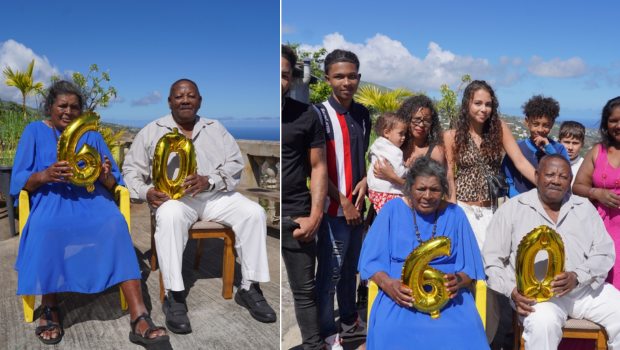 Image d'illustration pour: Saint-Leu : Églée et Achille Honorine fêtent leurs 60 ans de mariage