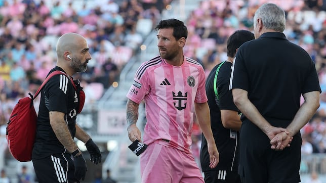 Image d'illustration pour: Inter Miami da a conocer la gravedad de la lesión de Messi