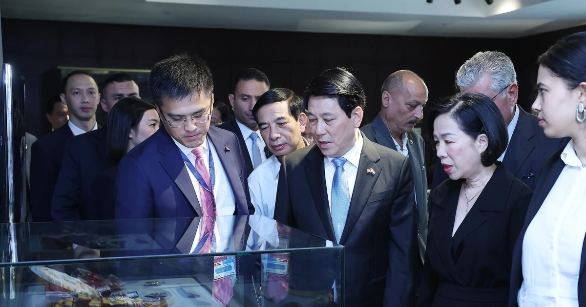 Image d'illustration pour: Vietnamese State President visits museum dedicated to late Egyptian leader