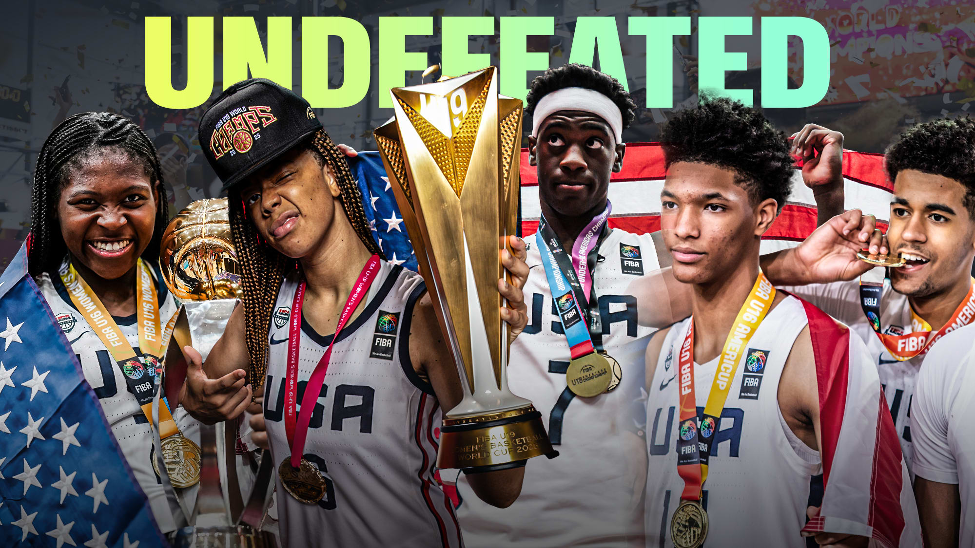 Image d'illustration pour: USA youth teams go unbeaten in 2025
