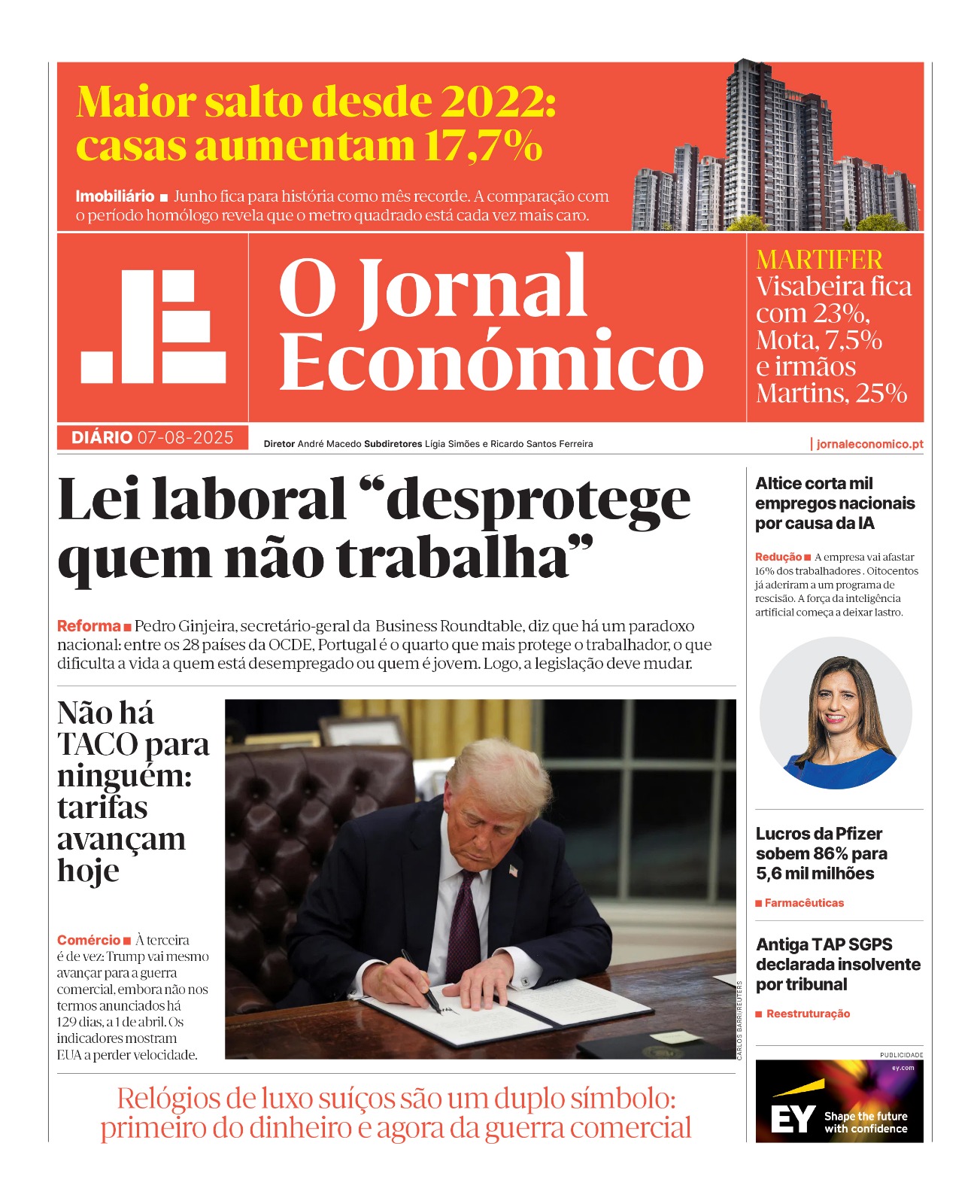 Image d'illustration pour: Lei laboral "desprotege quem não trabalha". Leia aqui o JE Diário