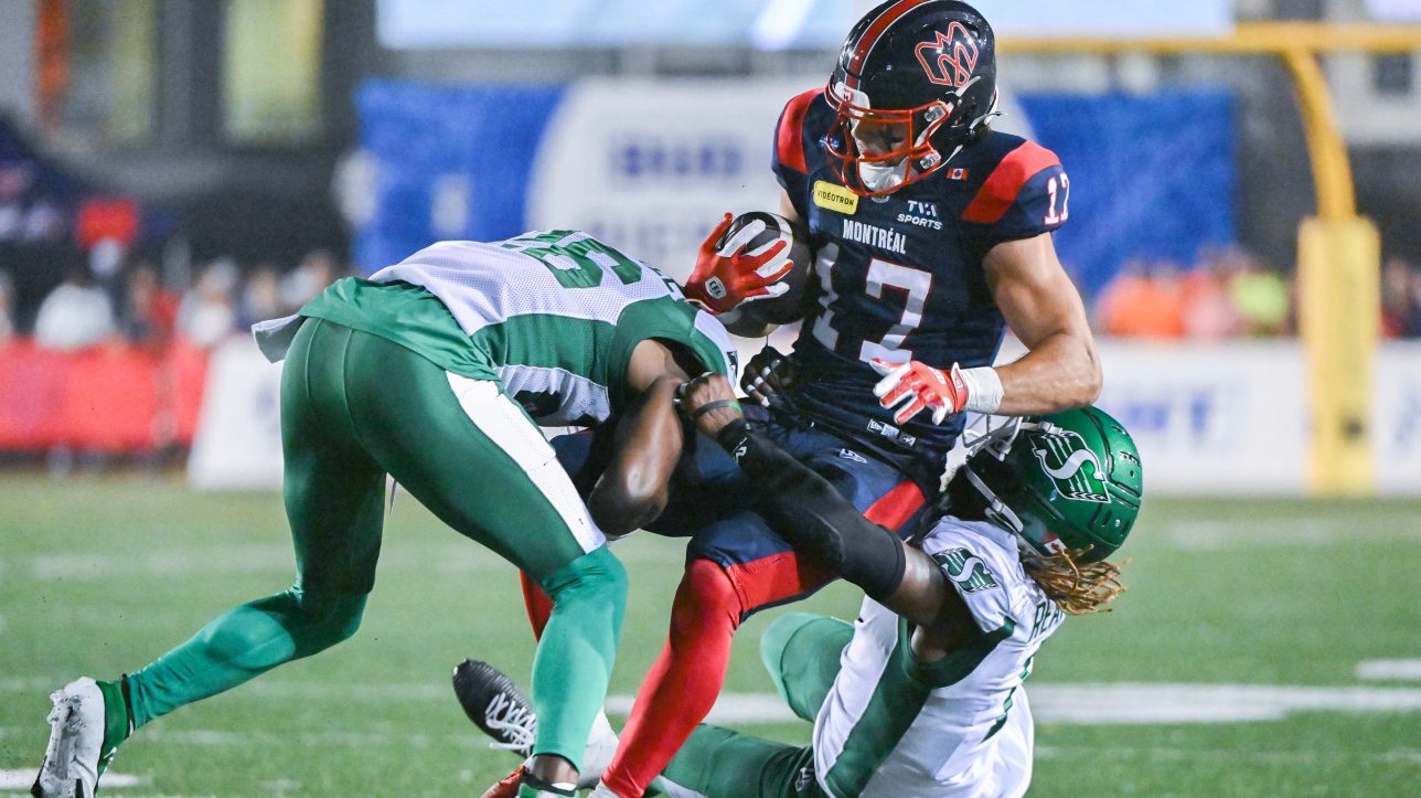 Image d'illustration pour: Alouettes : l'attaque en aura beaucoup à se faire pardonner face aux Elks | RDS