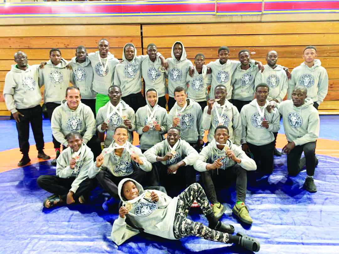 Image d'illustration pour: Namibian wrestlers shine at Johnnie Reitz open