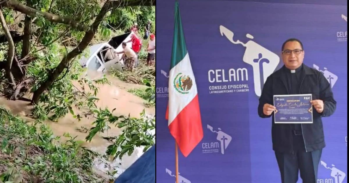 Image d'illustration pour: Sacerdote muere arrastrado por arroyo crecido en Veracruz
