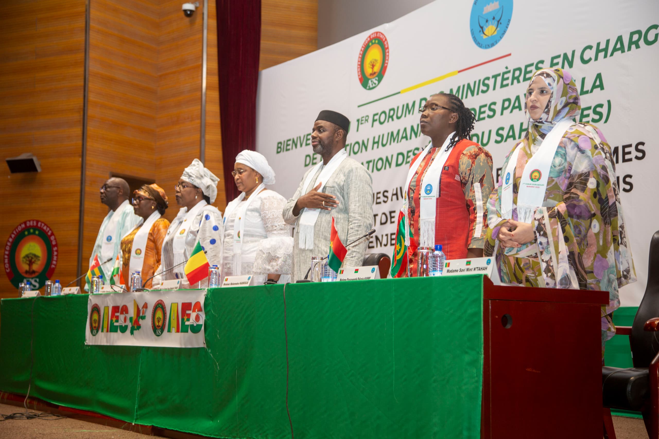 Image d'illustration pour: Bamako accueille le premier forum humanitaire des ministres de l'AES : Les acteurs sous régionaux se réunissent pour définir les modalités de lancement d'un élan collectif