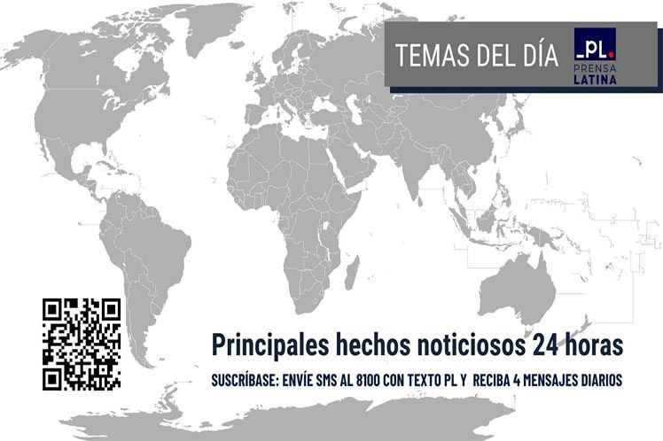 Image d'illustration pour: Primera lista de principales temas del día de Prensa Latina - Noticias Prensa Latina