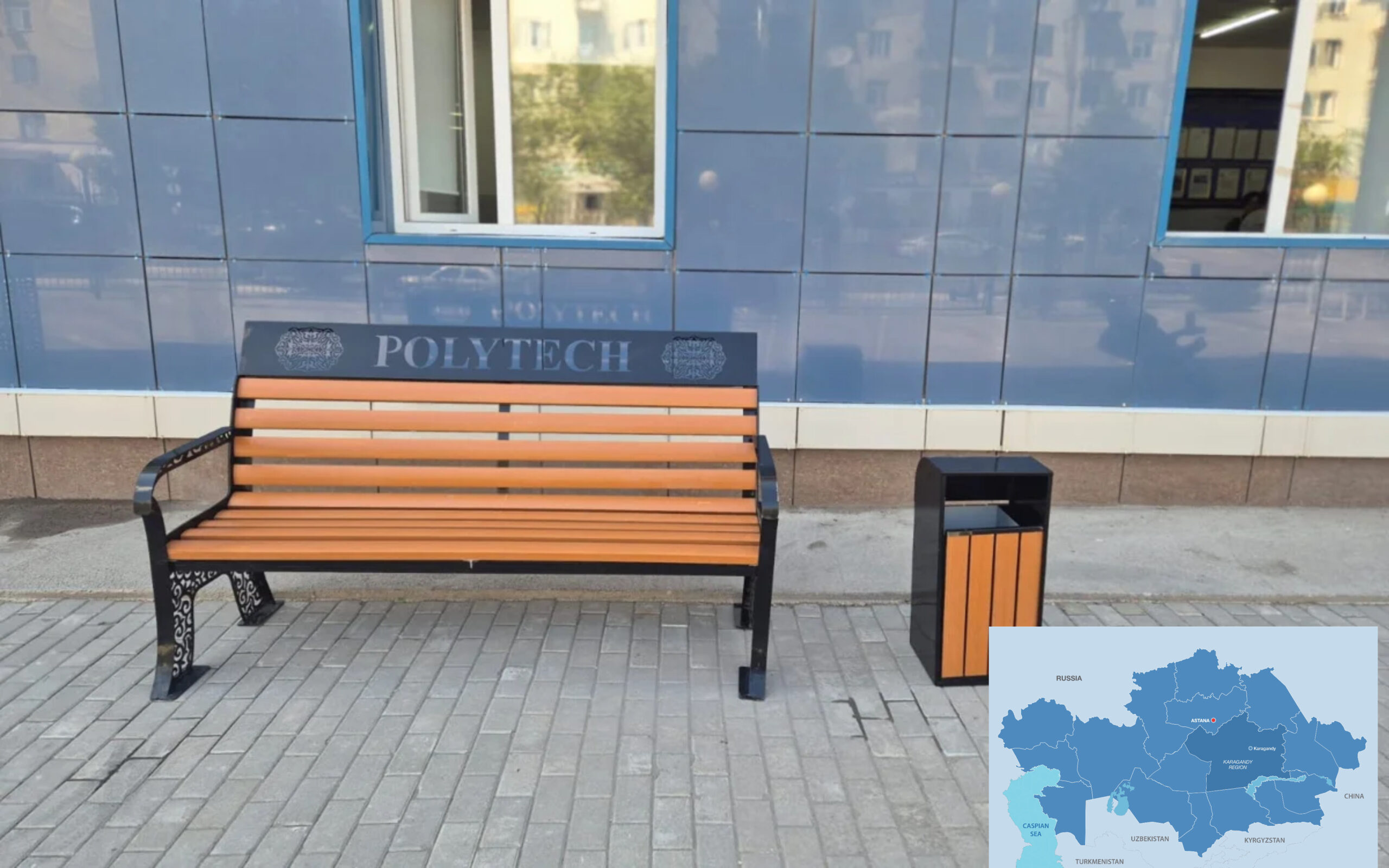 Image d'illustration pour: Students Turn Recycled Plastic into Eco-Friendly Benches and Lamps in Balkhash - The Astana Times