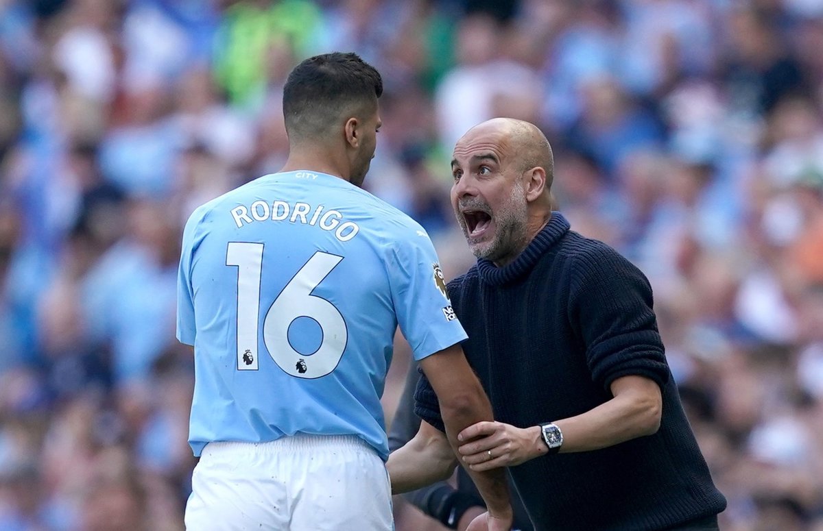 Image d'illustration pour: Guardiola: "Espero que Rodri pueda ponerse en forma tras el parón de...