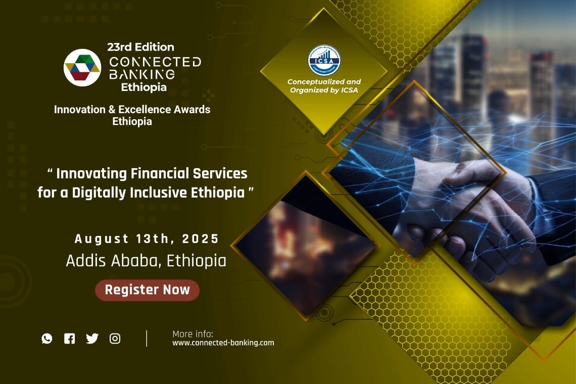 Image d'illustration pour: 23rd Edition Connected Banking Summit - Innovation & Excellence Awards 2025 - Ethiopia