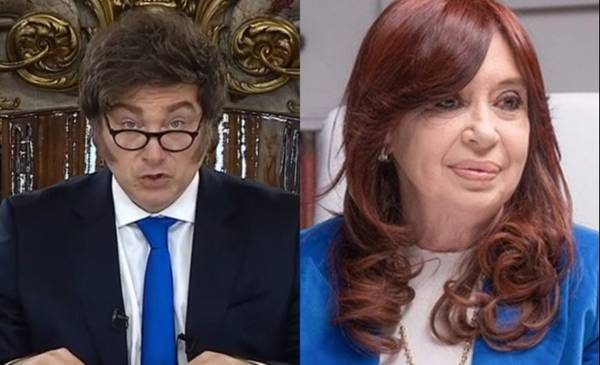 Image d'illustration pour: "Con chaleco de fuerza": Cristina le respondió a Milei