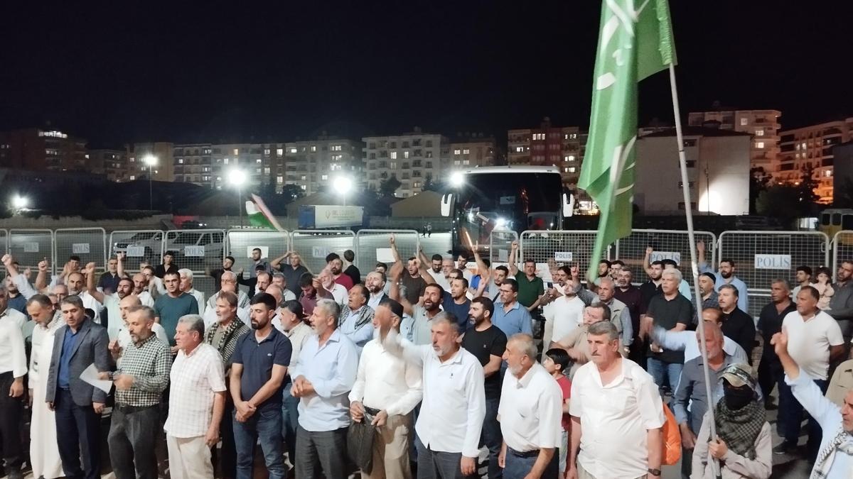 Image d'illustration pour: Mardin'de İsrail protestosu