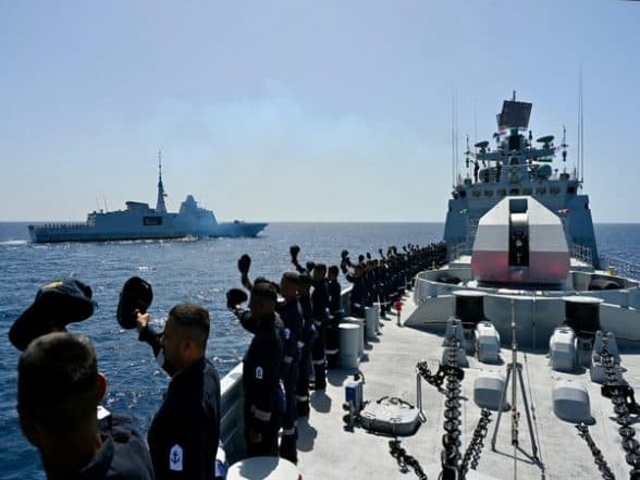 Image d'illustration pour: World News | INS Tamal Concludes Successful Port Visit to Casablanca, Strengthens India-Morocco Naval Ties | LatestLY