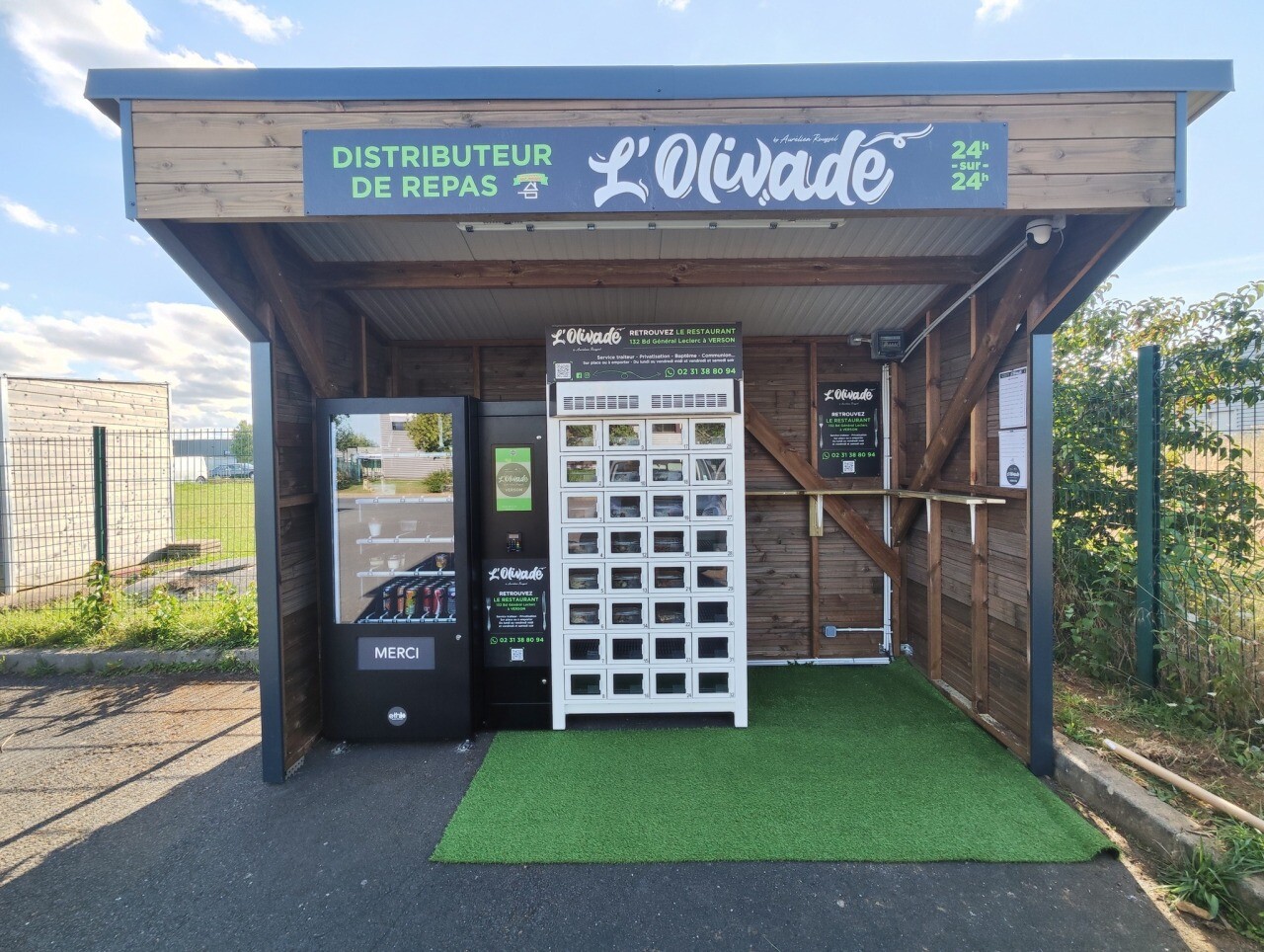 Image d'illustration pour: Un distributeur de repas installé près de Caen pour manger rapidement : et c'est du fait maison !