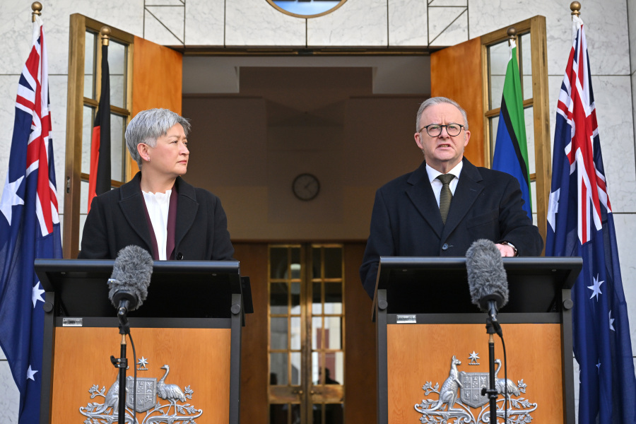 Image d'illustration pour: Australia will recognize a Palestinian state, Prime Minister Albanese says