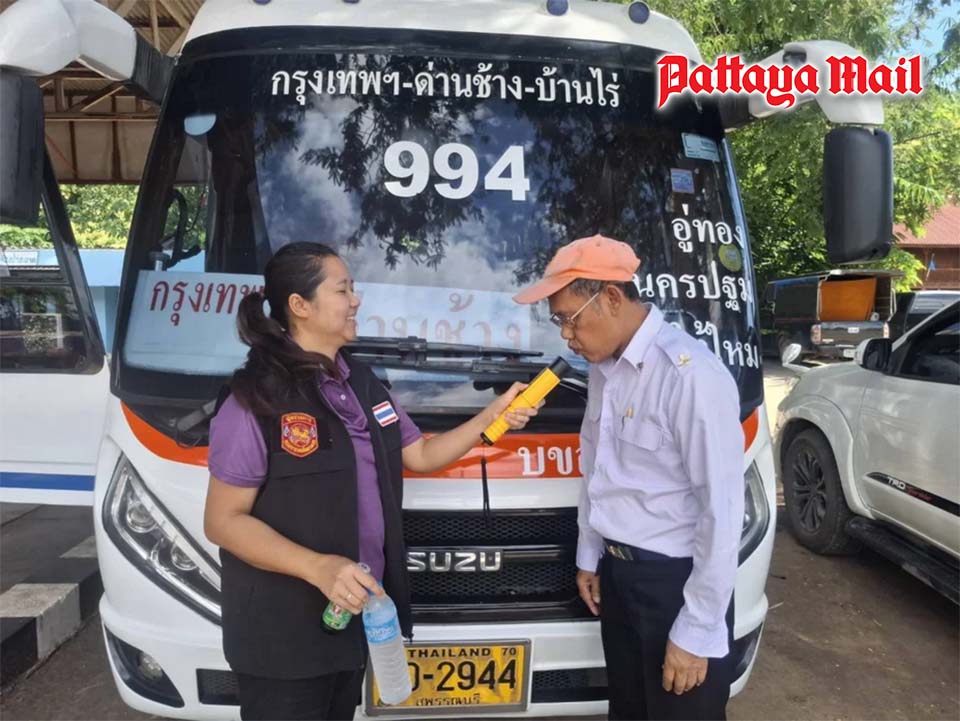 Image d'illustration pour: Pattaya tourists can rest assured as public transport drivers undergo strict safety and sobriety checks - Pattaya Mail