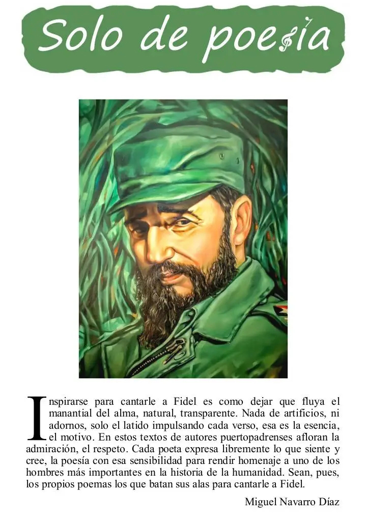 Image d'illustration pour: Desde el arte también se honra a Fidel
