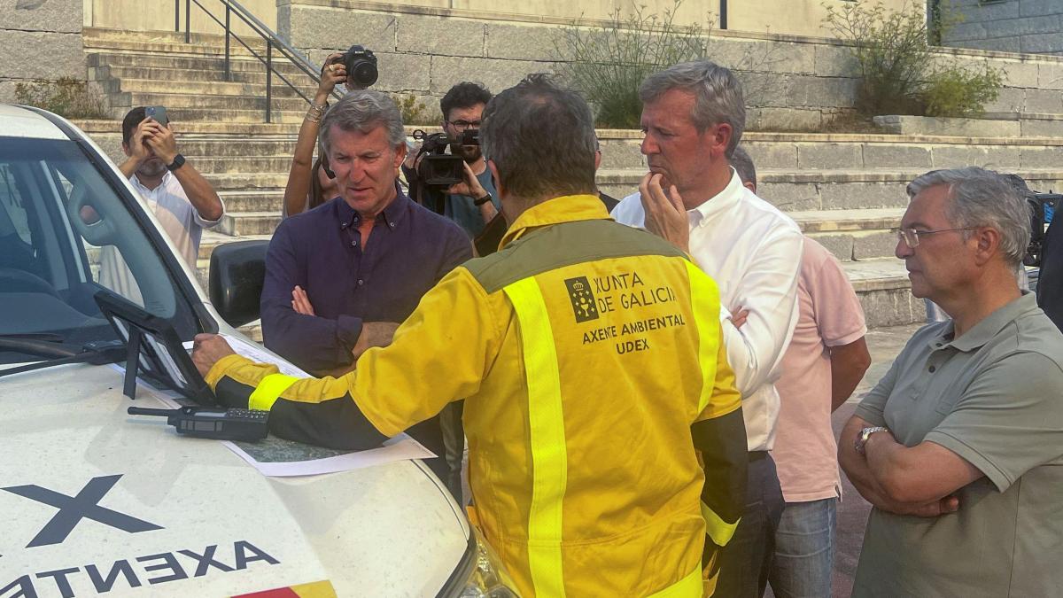 Image d'illustration pour: Feijóo acusa al Gobierno de inacción ante el "terrorismo incendiario"