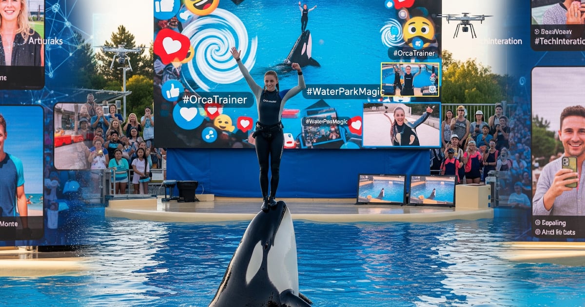 Image d'illustration pour: Jessica Radcliffe y la orca: ¿Cómo identificar si un video viral es real o realizado con IA?