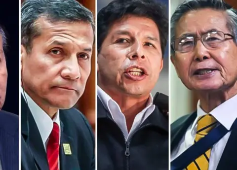 Image d'illustration pour: Perú tiene cuatro expresidentes encarcelados a la vez