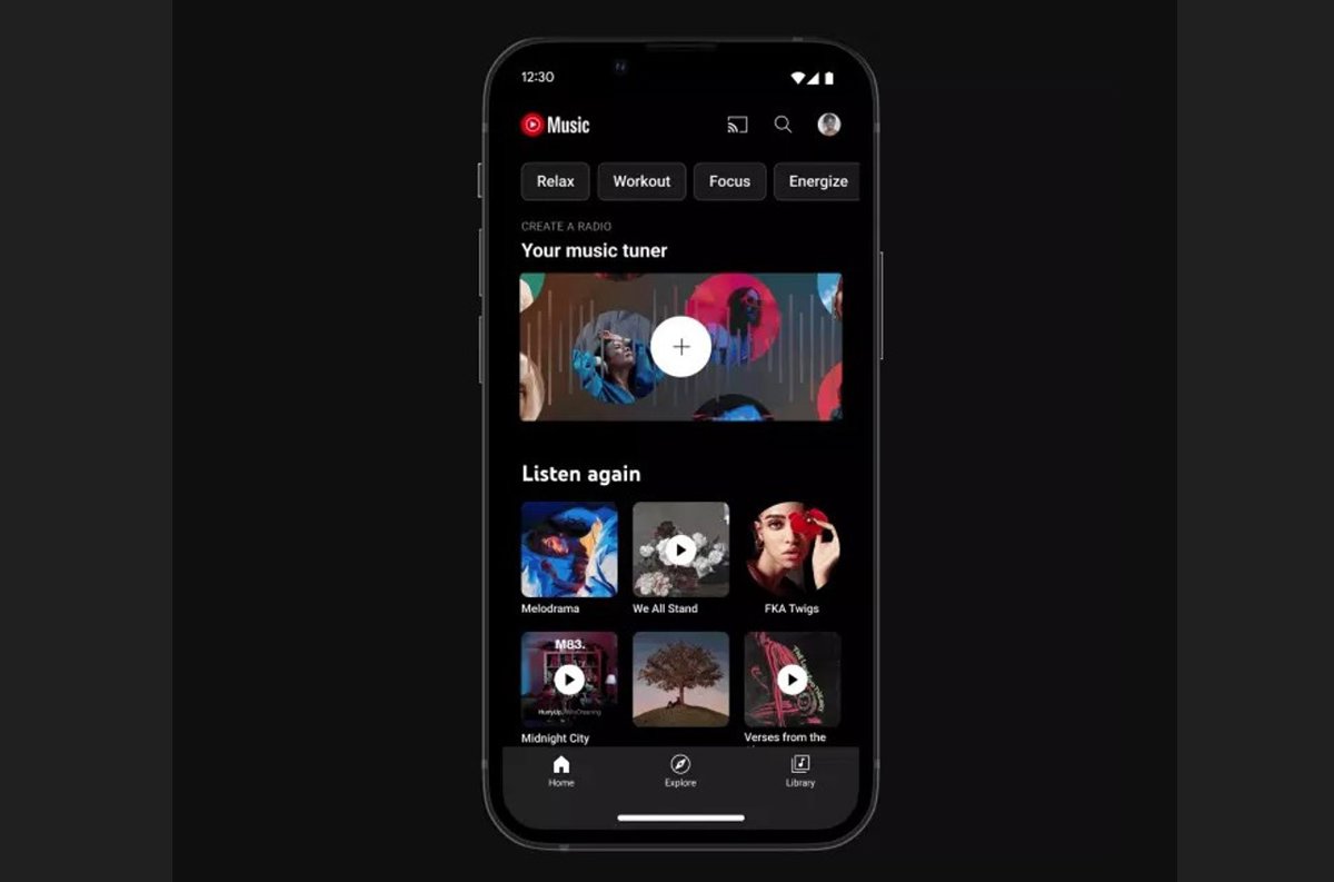 Image d'illustration pour: YouTube Music prepara un nuevo 'feed' de recomendación de canciones...
