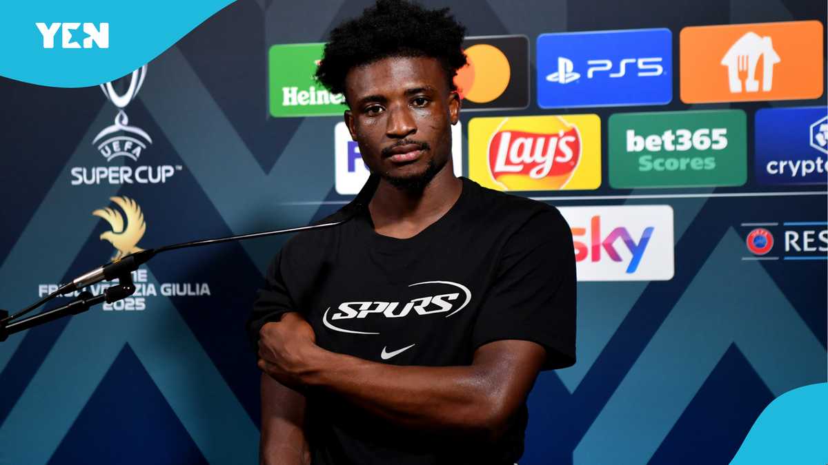 Image d'illustration pour: Kudus reflects on Tottenham's UEFA Super Cup loss to PSG: "It's a big lesson"